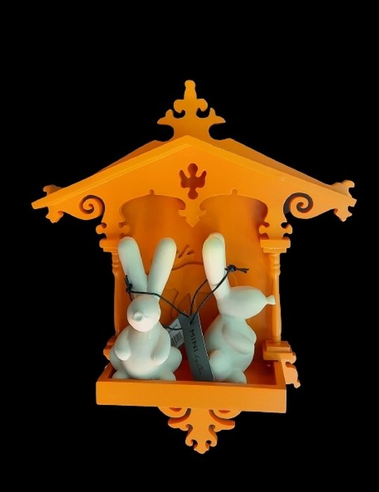 Muno - Houten Vogelhuisje (4 kleuren)