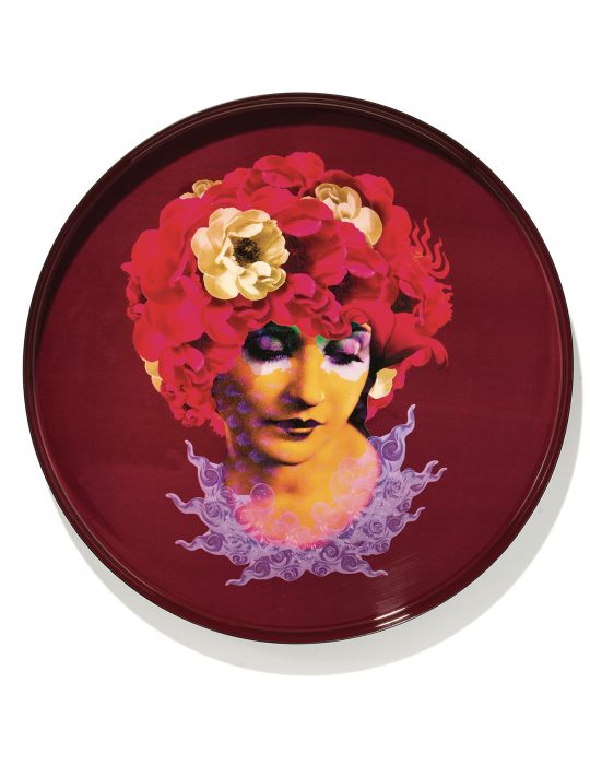 Gangzai Anemone Dienblad Rond