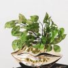 Kleine Bloempot Lippen Goud