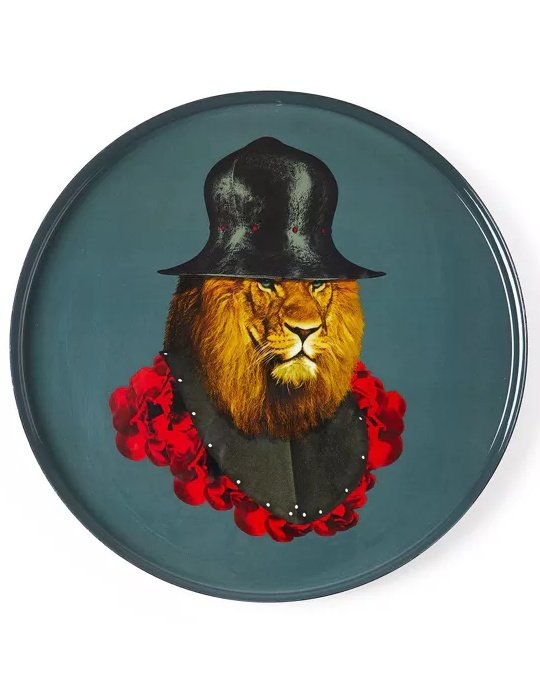 Gangzai Lion Quixote Dienblad Rond