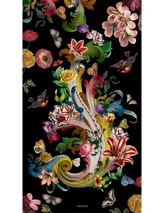 Voglio Bene Wandkleed Rock Garden Flowers