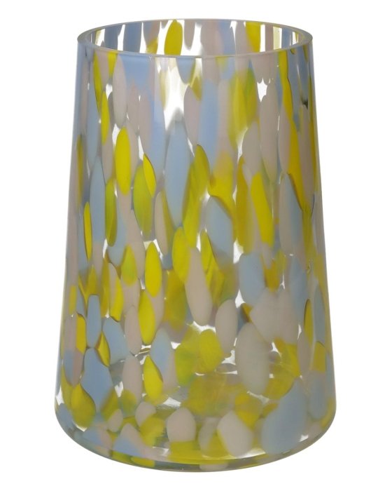 vaas glas mix blue yellow