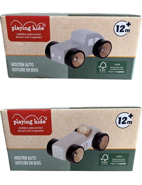 playing kids houten auto