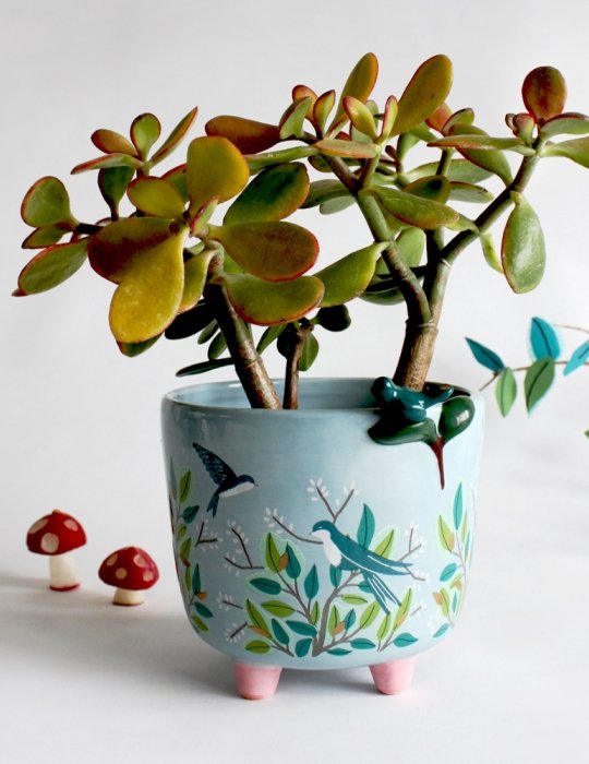House of Disaster Geheime Vogeltuin Plantenpot