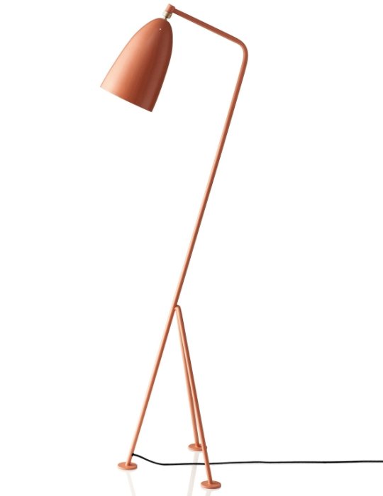 Gubi Grasshopper Vloerlamp Vintage Rood