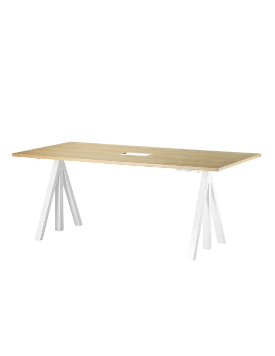 String - Works Elektrisch Bureau incl. 2 Bladen 180cm (SHOWROOM)