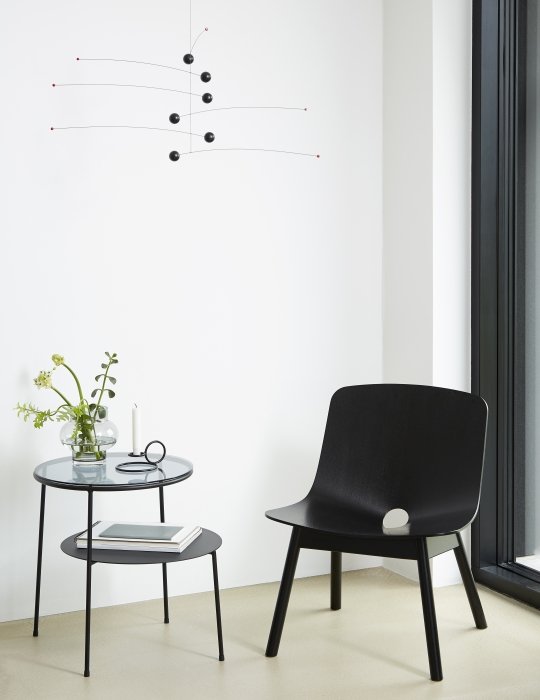 Woud Mono Lounge Chair Black