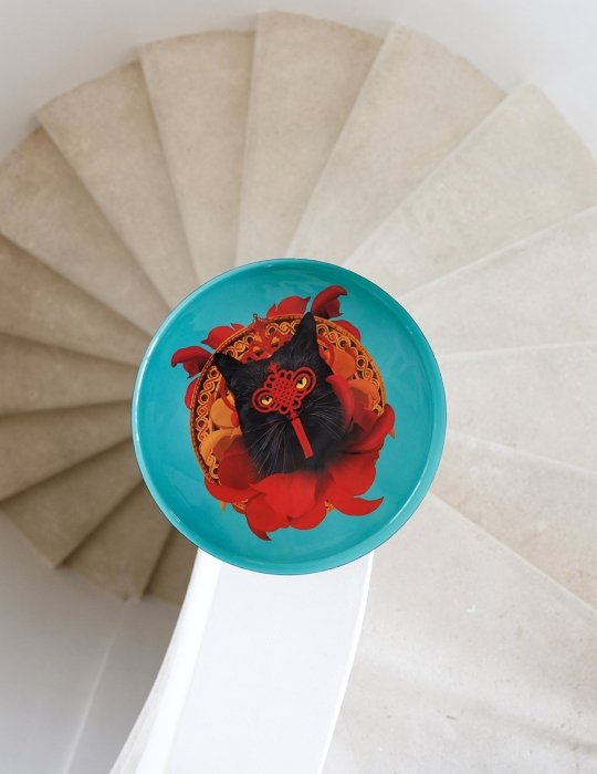 Gangzai Chachino Dienblad Rond