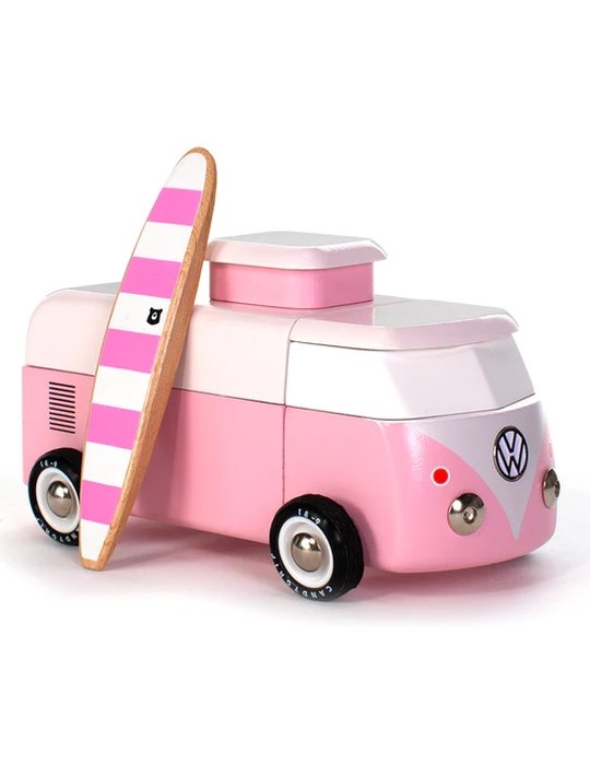 candylab vw beach bus pink