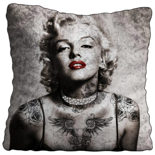 SHH Marilyn Tattoo Kussen