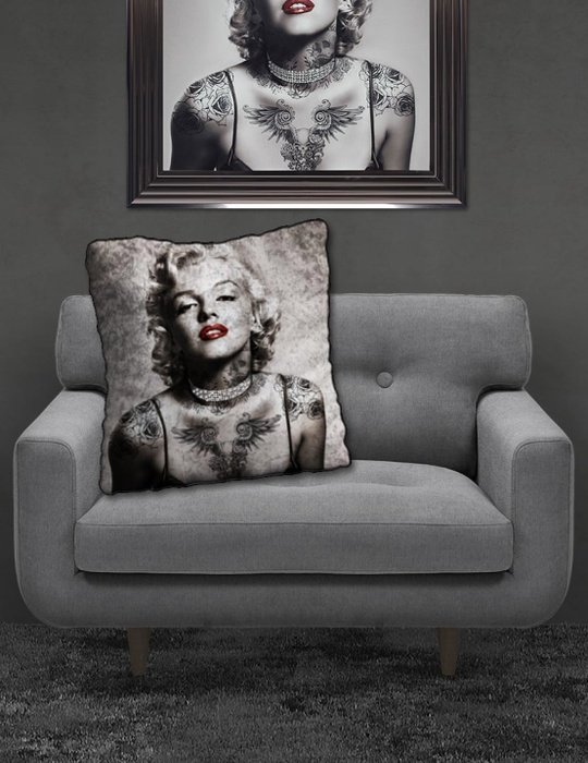 SHH Marilyn Tattoo Kussen