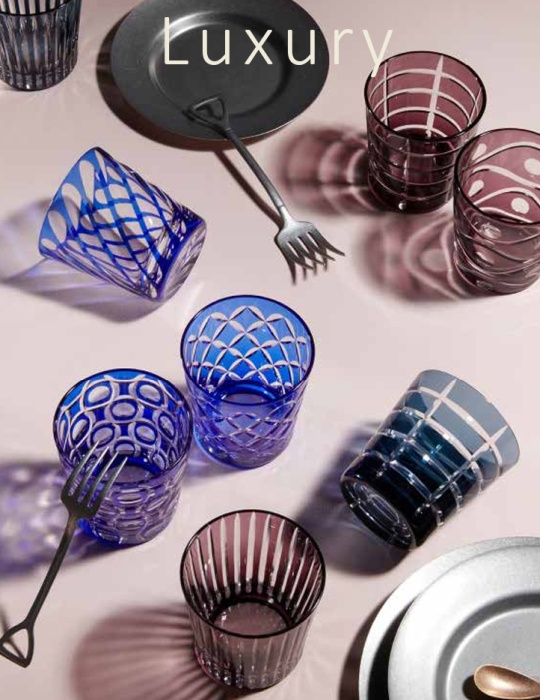 livellara luxury glas blauw 2