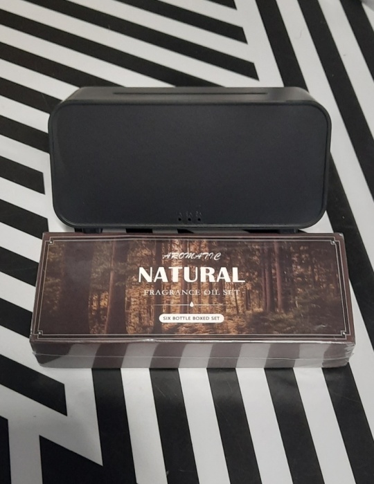 Essentiele Olie Set Hout + Diffuser