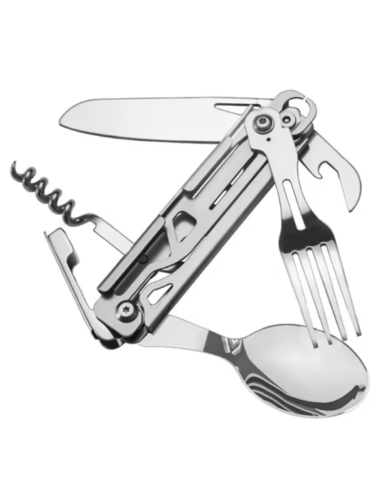 Silverview - Kampeerbestek - Flesopener