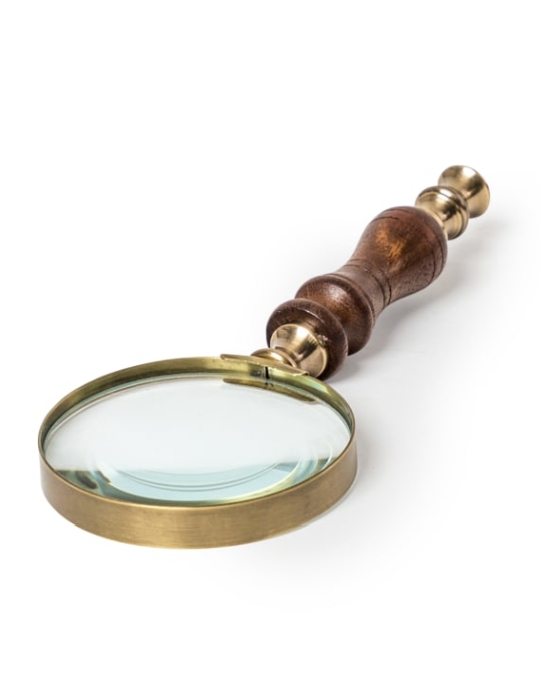 Silverview - Antiqued Magnifying Glass