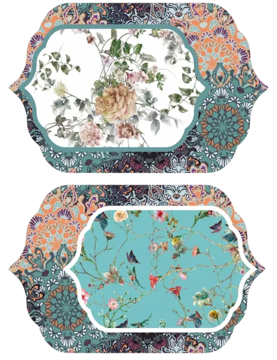 Emily Evans - Florecido American Placemat - Romantic set