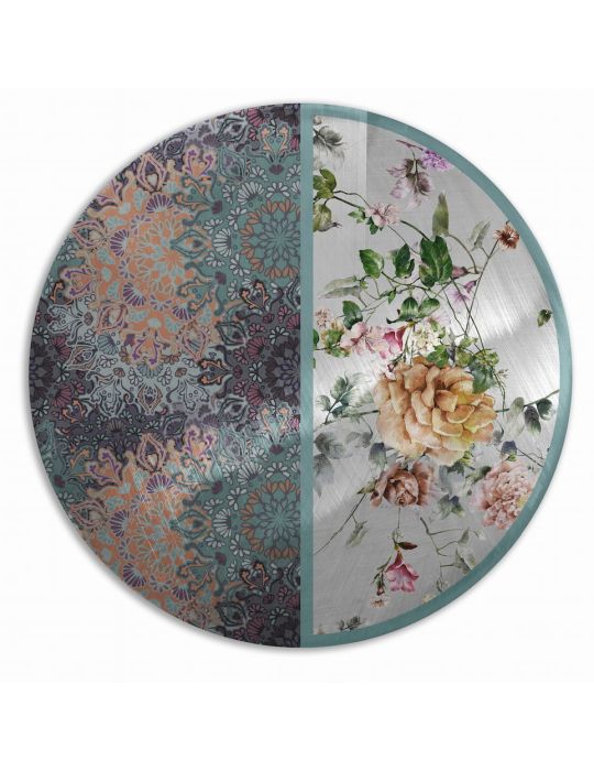 Emily Evans Metal Plate Florecido – Romantic white