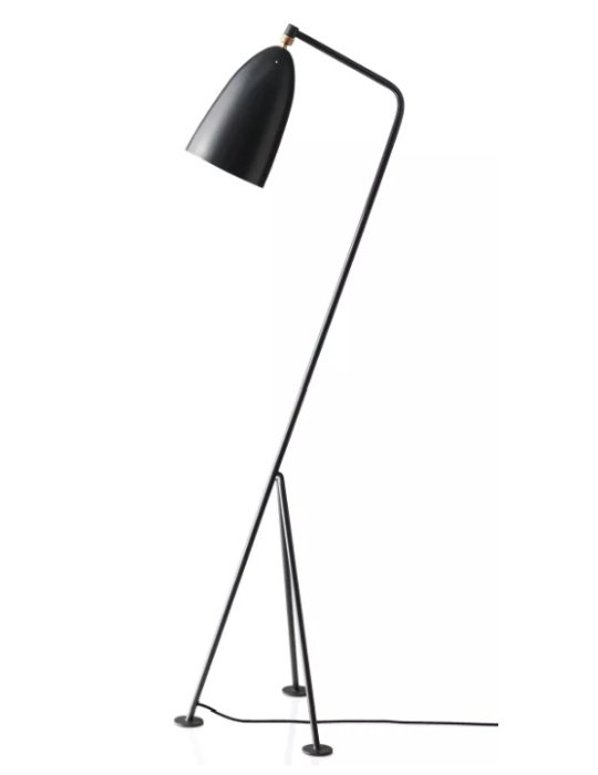 Gubi - Grasshopper Vloerlamp Anthracite Grey