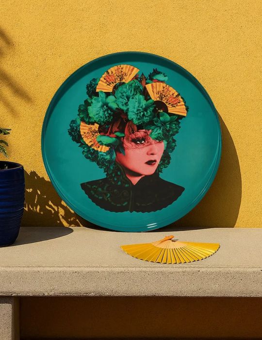 gangzai dienblad rond felicia